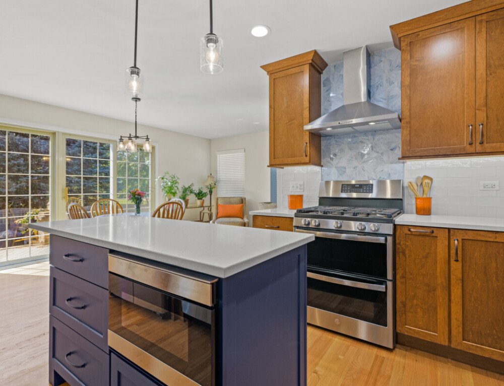 Naperville Open Concept Kitchen Remodel - River Oak Cabinetry & Design